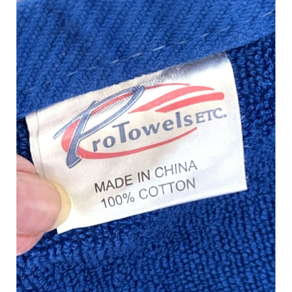 Australia Tourism Cotton Beach Bath Towel Blue Travel Souvenir Iconic Slogan - Picture 2 of 5